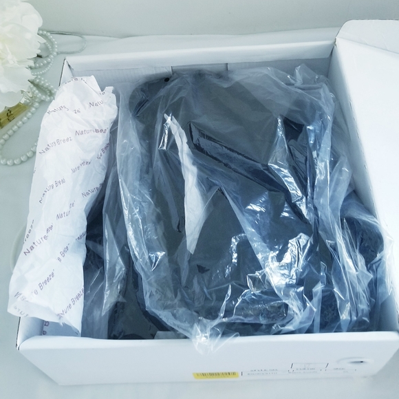 NWT Nature Breeze Elantra Black Suede Over The Knee Boots - Picture 12 of 15